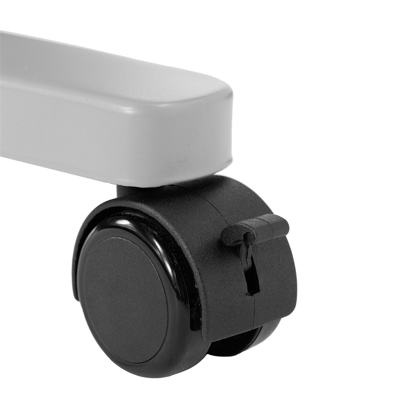 Commercial Nesting Flip Training Table with Steel Frame and T-Legs in Gray