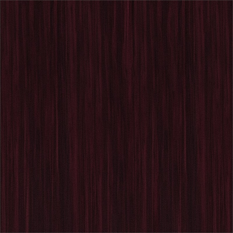 Commercial Grade 32 Gallon Wood Tray Top Trash Enclosure with Drop Hole-Mahogany