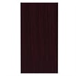 Commercial Grade 32 Gallon Wood Tray Top Trash Enclosure with Drop Hole-Mahogany