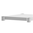 Galvanized Steel Adjustable Add-On Work Table Lower Restaurant Shelf