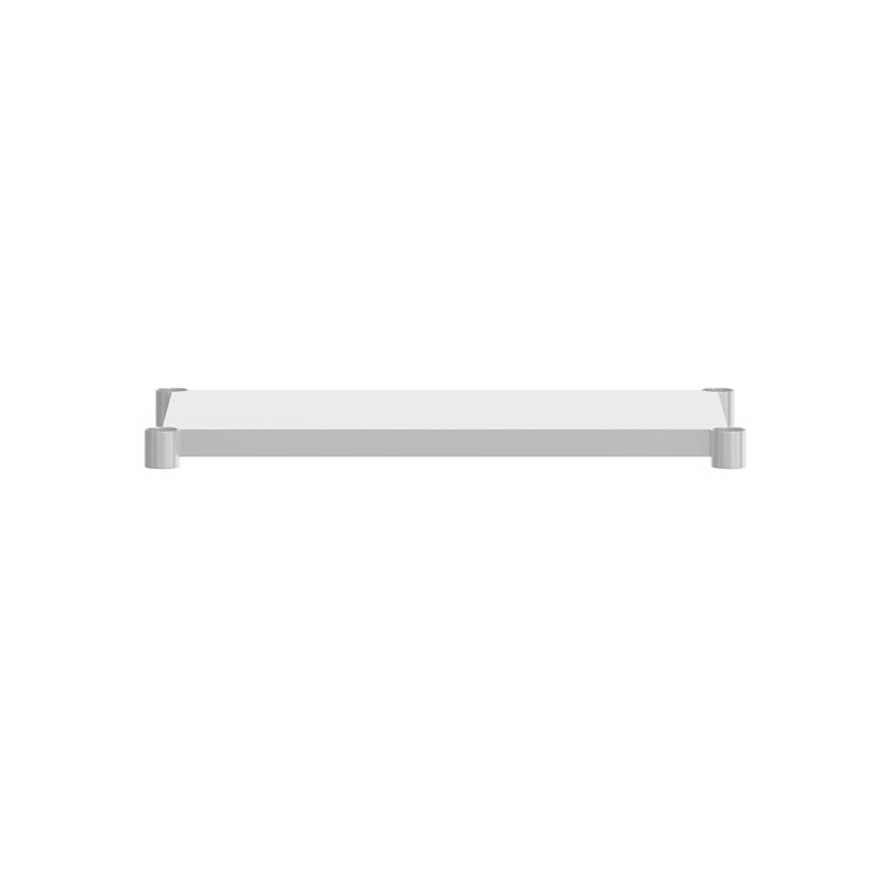Galvanized Steel Adjustable Add-On Work Table Lower Restaurant Shelf