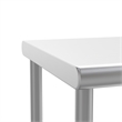 Commercial Grade NSF Certified Stainless Steel Metal Kitchen Double Overshelf
