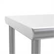 Commercial Grade NSF Certified Stainless Steel Metal Kitchen Double Overshelf
