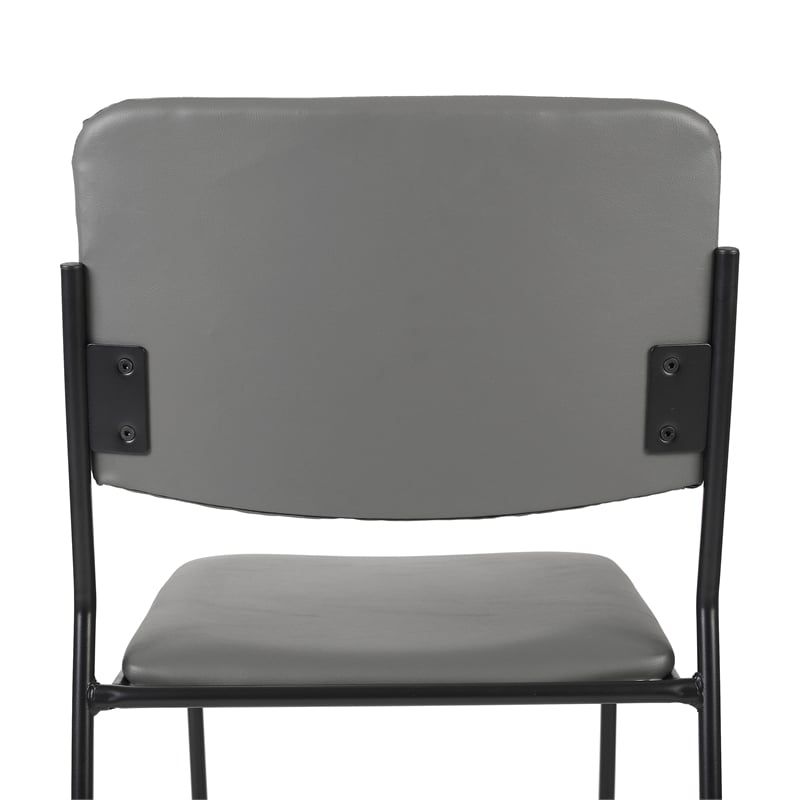Flash Furniture Hercules 500 lb. Capacity High Density Gray Vinyl Chair