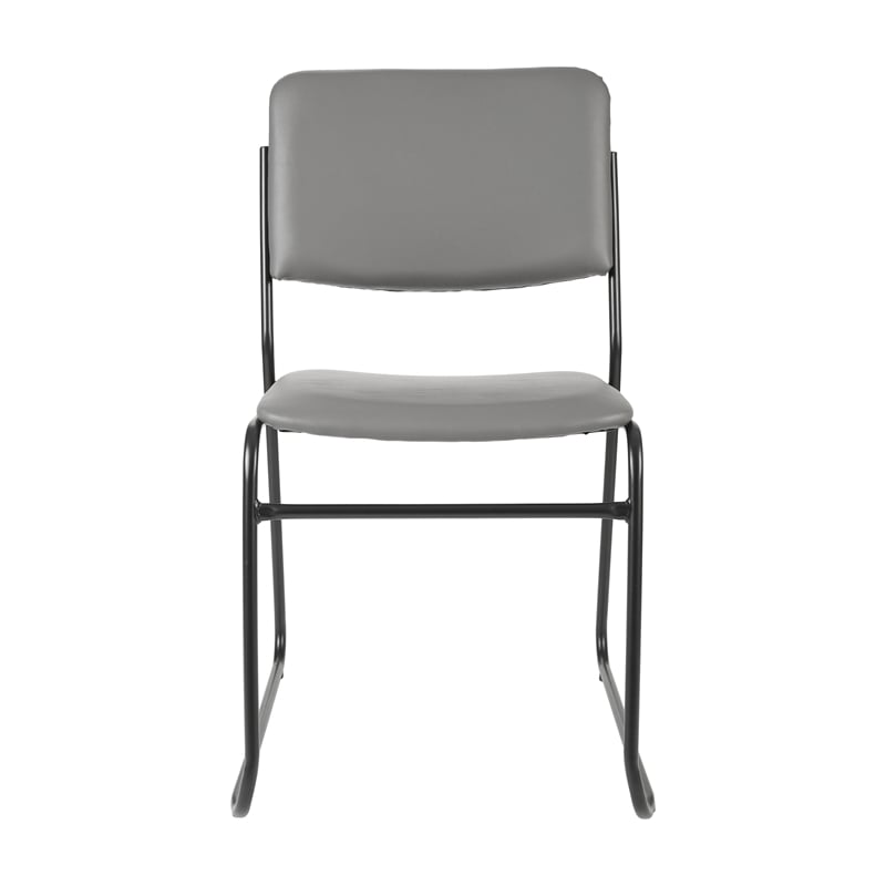 Flash Furniture Hercules 500 lb. Capacity High Density Gray Vinyl Chair