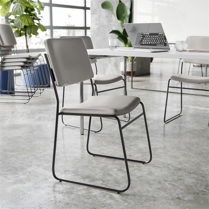 Flash Furniture Hercules 500 lb. Capacity High Density Gray Vinyl Chair