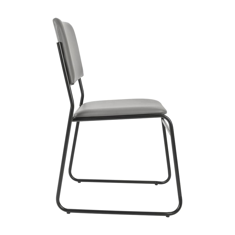 Flash Furniture Hercules 500 lb. Capacity High Density Gray Vinyl Chair