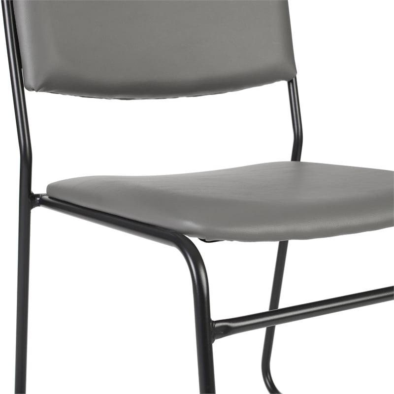 Flash Furniture Hercules 500 lb. Capacity High Density Gray Vinyl Chair