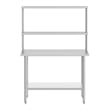 Commercial Stainless Steel Work Table with 2 Overshelves and 1 Undershef-30x48