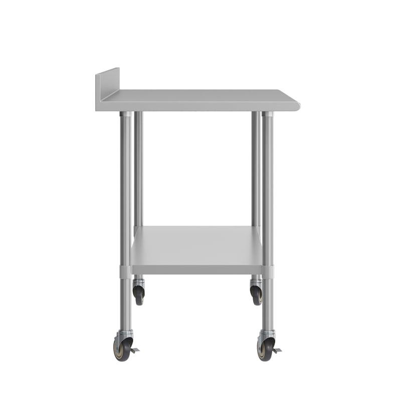 Commercial Stainless Steel Work Table with 4