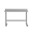 Commercial Stainless Steel Work Table with 4