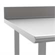 Commercial Stainless Steel Kitchen Prep and Work Table with 4