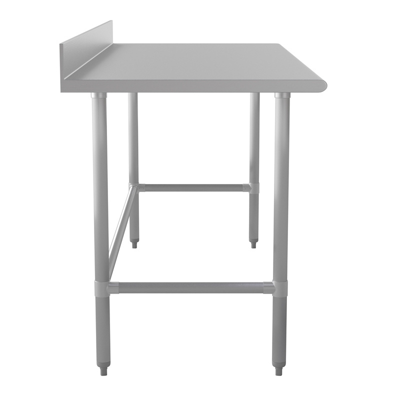 Commercial Stainless Steel Kitchen Prep and Work Table with 4