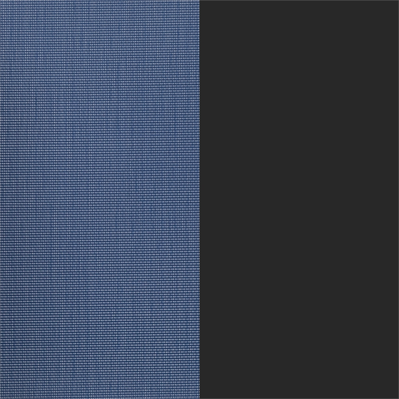 Commercial 5 Pc Outdoor Patio Dining Set with Glass Table and 4 Chairs - Navy