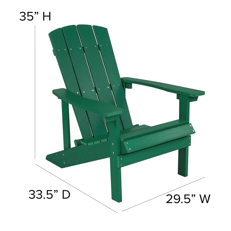 Star and Moon Fire Pit with Mesh Cover & 4 Green Poly Resin Adirondack Chairs
