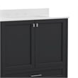 36 Inch Bathroom Vanity with Undermount Sink Cabinet and Drawer in Black