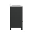 36 Inch Bathroom Vanity with Undermount Sink Cabinet and Drawer in Black