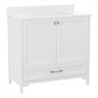 36 Inch Bathroom Vanity with Undermount Sink Cabinet and Drawer in White