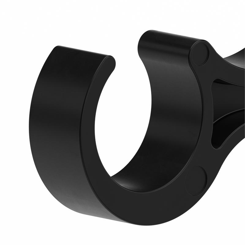 Black Wide Plastic Ganging Clips - Set of 2