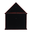 Glass Front Flag Display Case with Certificate Holder-Fits 3x5 Flag-Dark Brown
