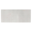 Solid Pine Farm Dining Table with X-Style Legs in Antique Rustic White-7' x 40