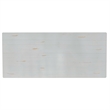 Solid Pine Farm Dining Table with X-Style Legs in Antique Rustic White-8' x 40
