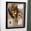Solid Pine Black Shadow Display Case with Linen Liner - 18 x 24