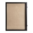 Solid Pine Black Shadow Display Case with Linen Liner - 18 x 24