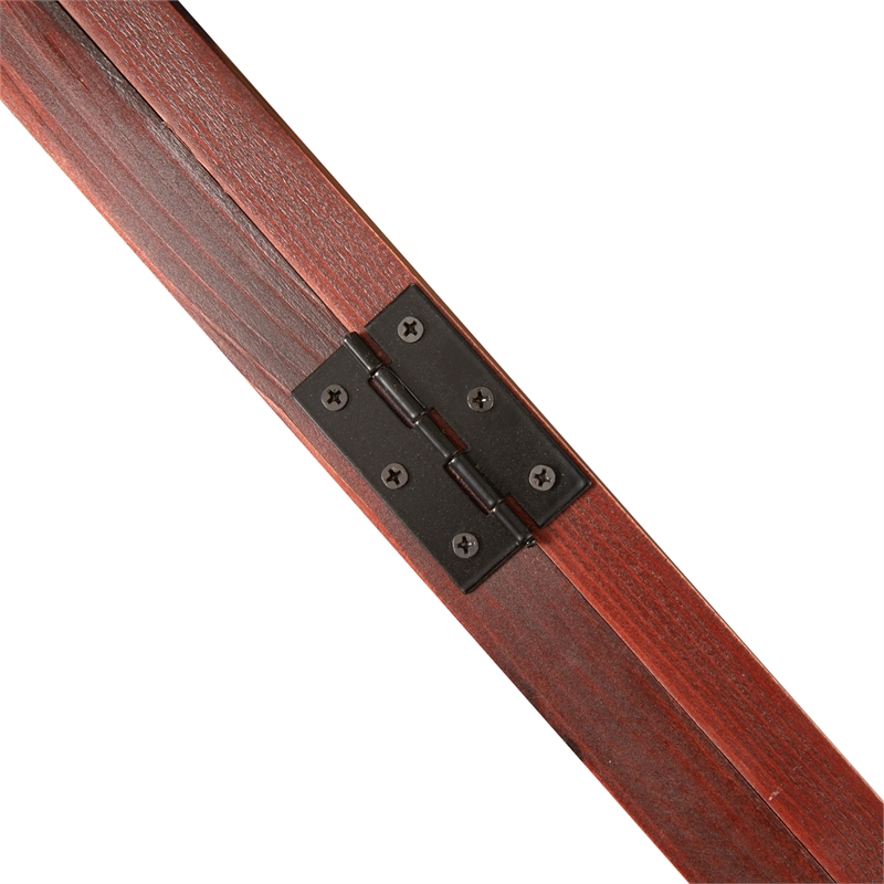 Wooden Jersey Display Case with Foam Board and Keyed Lock in Mahogany-24x36