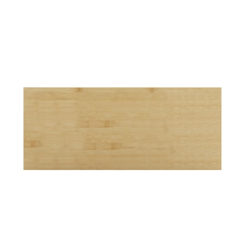 Wall Mounted Coat Rack with Upper Shelf and Coat Hooks in Bamboo Finish