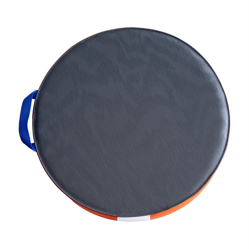 Commercial Plastic Classroom Floor Cushions with Handles-Primary Colors