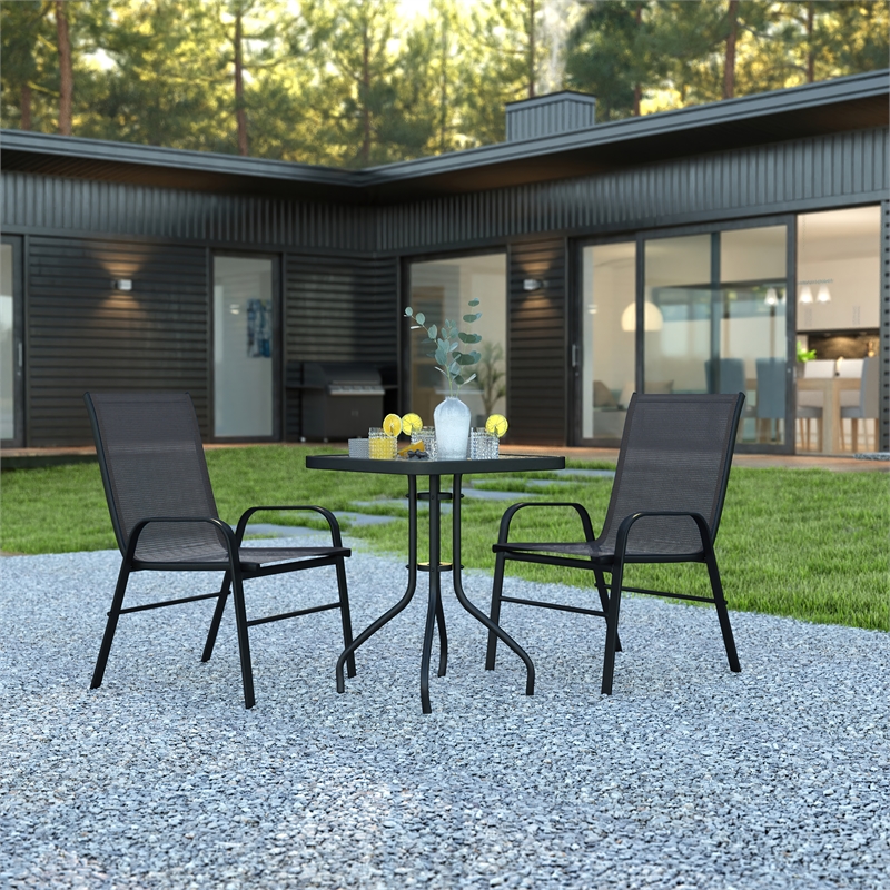 3 Piece Patio Dining Set - 23.5