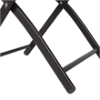 2 Pack Commercial Outdoor Flex Comfort Folding Chair with Metal Frame in Gray