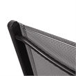 2 Pack Commercial Outdoor Flex Comfort Folding Chair with Metal Frame in Gray