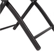 2 Pack Commercial Outdoor Flex Comfort Folding Chair with Metal Frame in Gray
