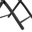 2 Pack Commercial Outdoor Flex Comfort Folding Chair with Metal Frame in Red