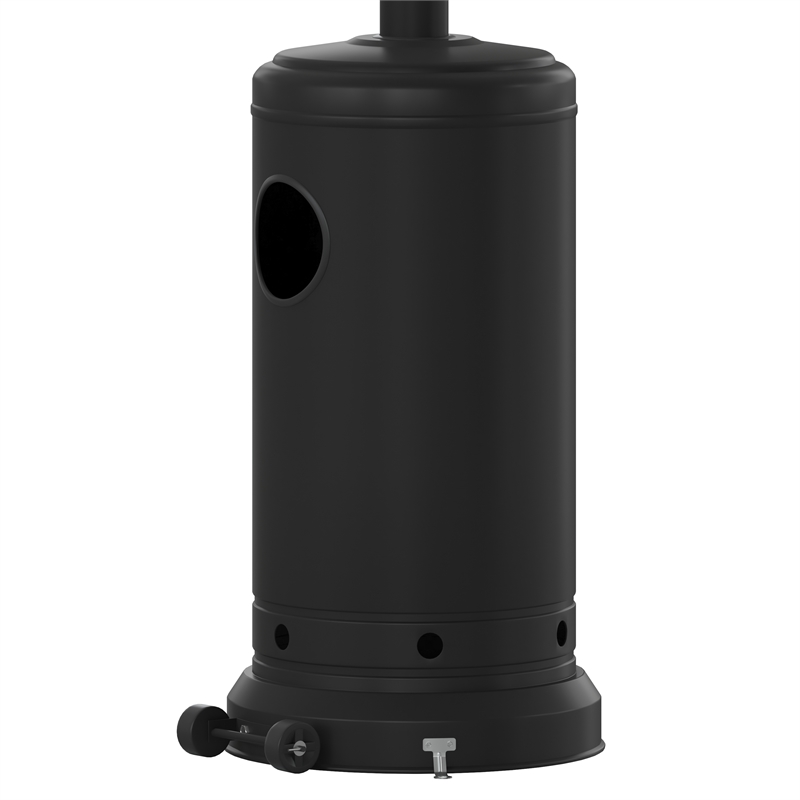 Outdoor Patio Heater - Black - 7.5 Feet Round Steel Patio Heater - 40 000 BTU's