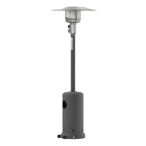 Outdoor Patio Heater -SLT Gray- 7.5 Feet Round Steel Patio Heater - 40 000 BTU's