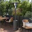 Outdoor Patio Heater -SLT Gray- 7.5 Feet Round Steel Patio Heater - 40 000 BTU's