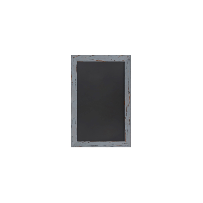 Set of 10 Wall Mounted Magnetic Chalkboards in Rustic Gray - 9.5