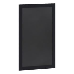 24&quot x 36&quot Wall Mounted Magnetic Chalkboard with Wooden Frame -Black
