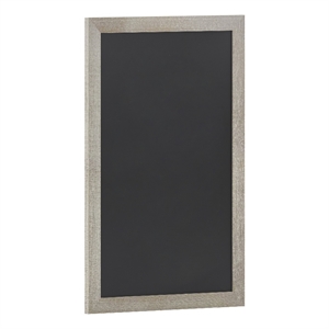 24&quot x 36&quot Wall Mounted Magnetic Chalkboard with Wooden Frame -Weathered