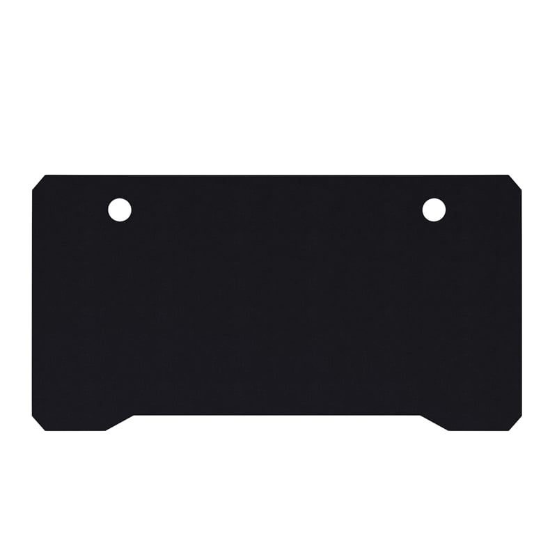 Full Desktop Anti-Slip Rubber Mouse Pad with Micro Weave Surface in Black