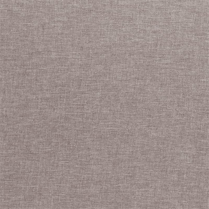 Compact Slate Gray Faux Linen Upholstered Tufted Sofa with Wooden Legs