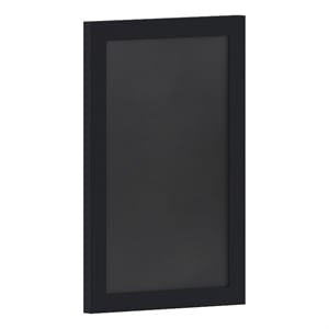11&quot x 17&quot Wall Mounted Magnetic Chalkboard with Wooden Frame -Black