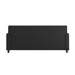 Reception Set in Black with Clean Line Stitched Frame - Hospitality Seating