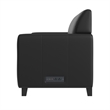 Reception Set in Black with Clean Line Stitched Frame - Hospitality Seating