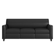 Reception Set in Black with Clean Line Stitched Frame - Hospitality Seating