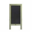 Indoor/Outdoor 40x20 Freestanding Green Wood A-Frame Magnetic Chalkboard