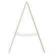 Indoor/Outdoor 40x20 Freestanding Green Wood A-Frame Magnetic Chalkboard